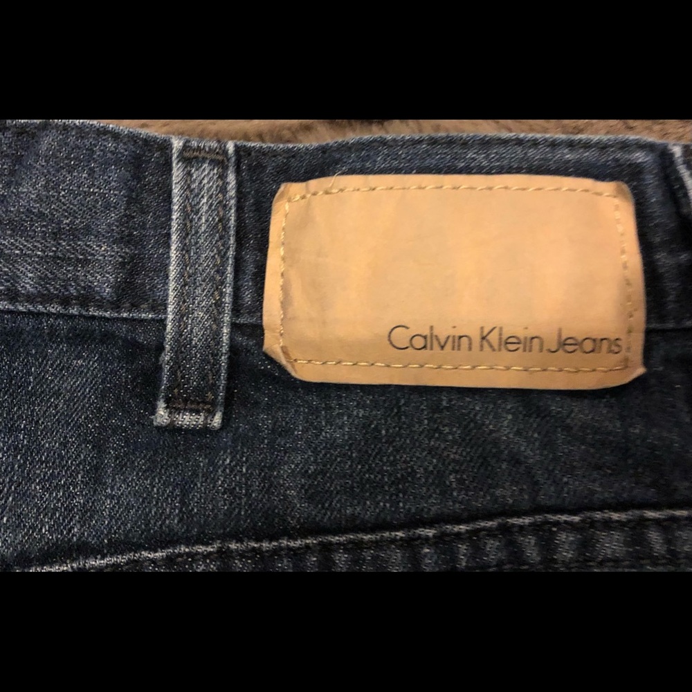 Calvin Klein jeans, size 36x32, straight cut